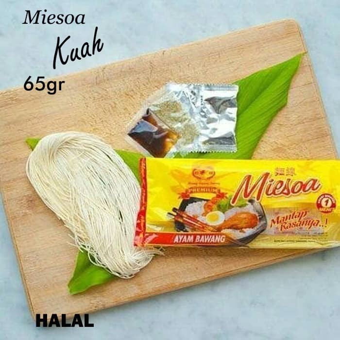 

Miesoa Instan Cap Burung Layang Terbang - rasa ayam bawang