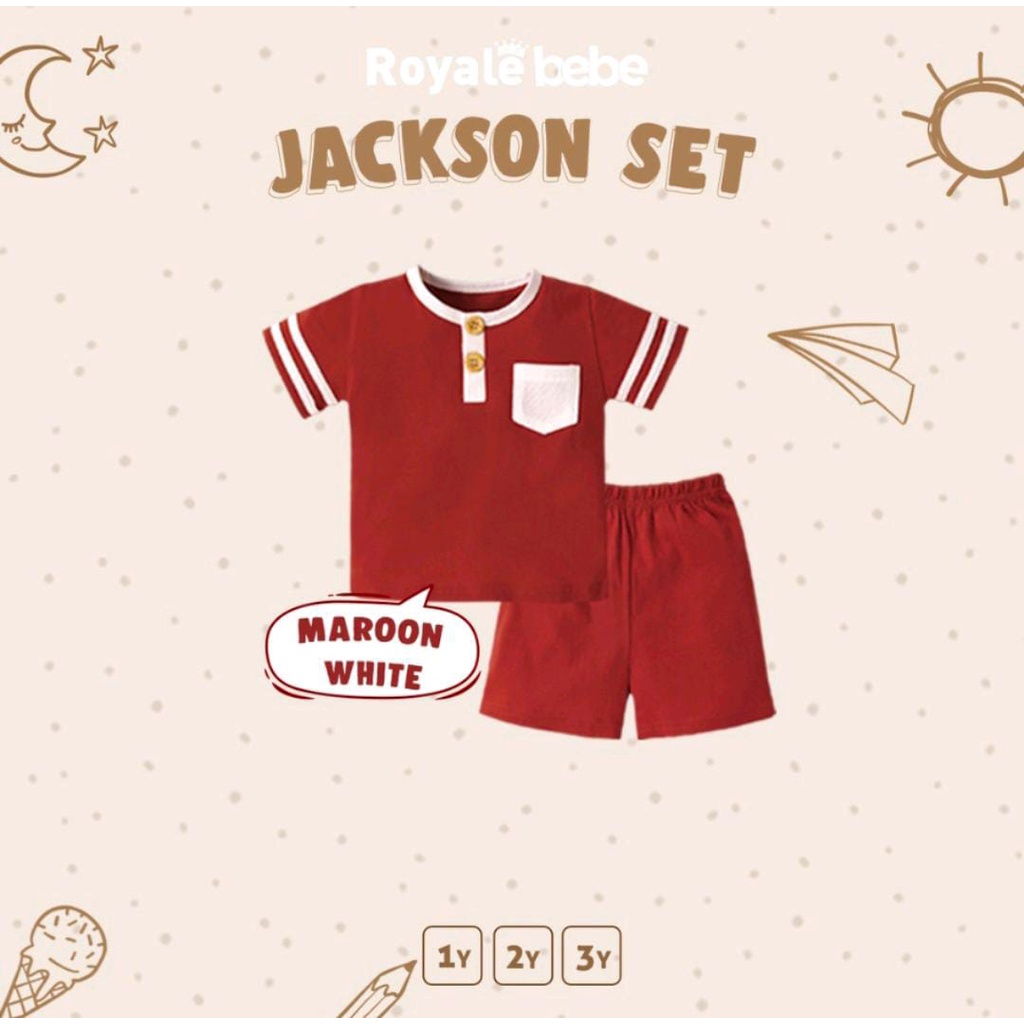 ROYALE BEBE JACKSON SET / SETELAN ANAK