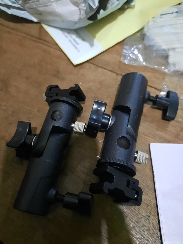 Stand Holder Payung Speedlite Tipe E Universal Bahan Metal