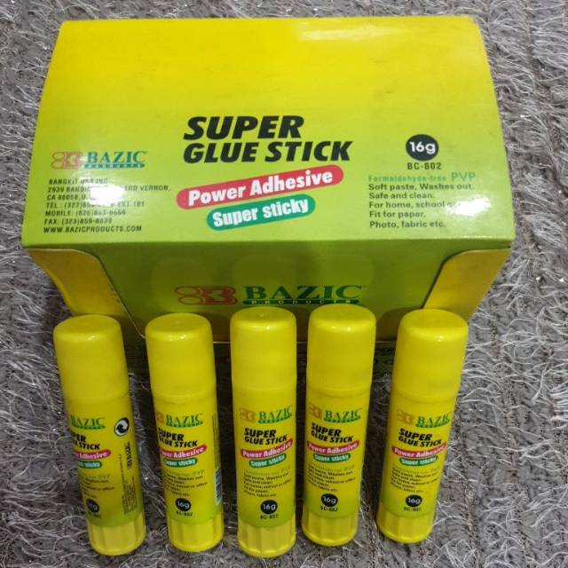 

Lem Glue stick Bazic 16gr isi 24pcs