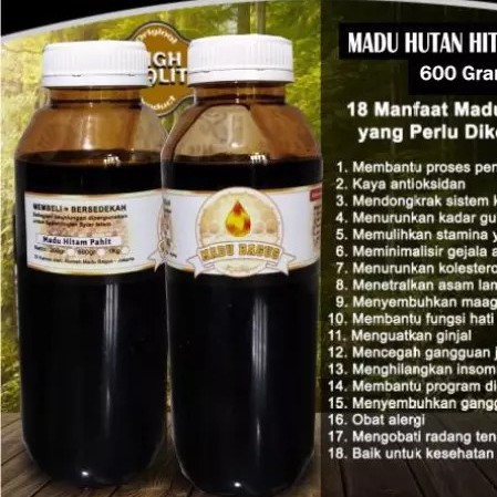 

Madu Hitam Pahit 600gram