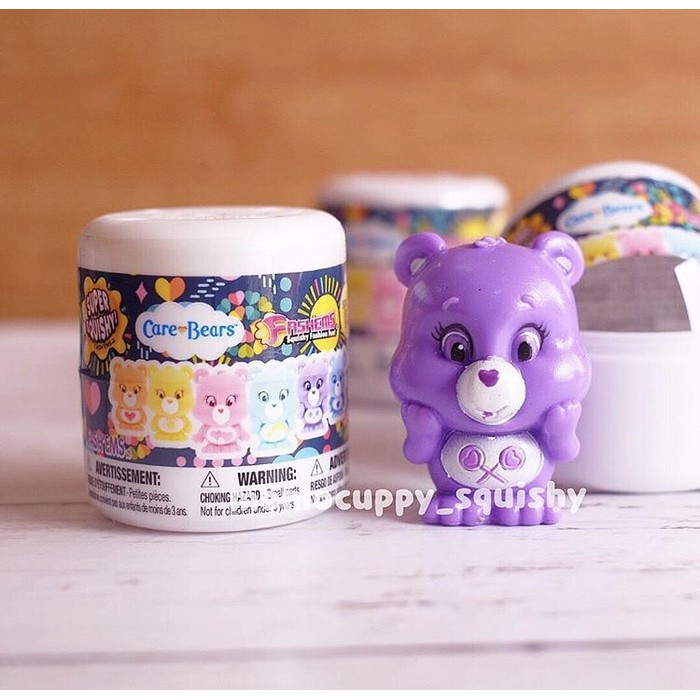 PROMO care bear squeeze toy squishy by fashems (ORIGINAL)