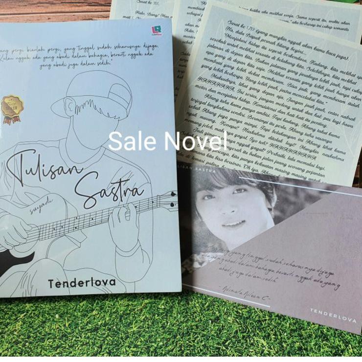 

Diskon Promo 0PE7V READY Tulisan Sastra - Tenderlova 3 SURAT + POSTCARD ORI COVER BARU + BUBBLE WRAP