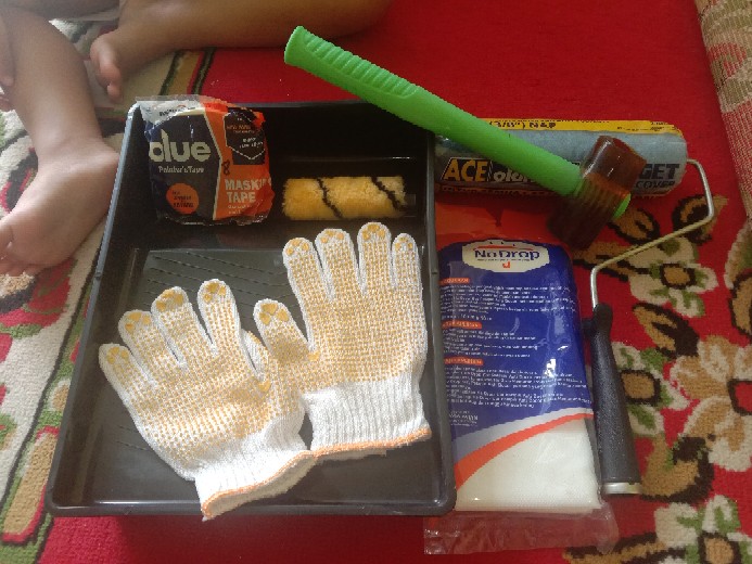 Bak Cat Baki Kuas Roll