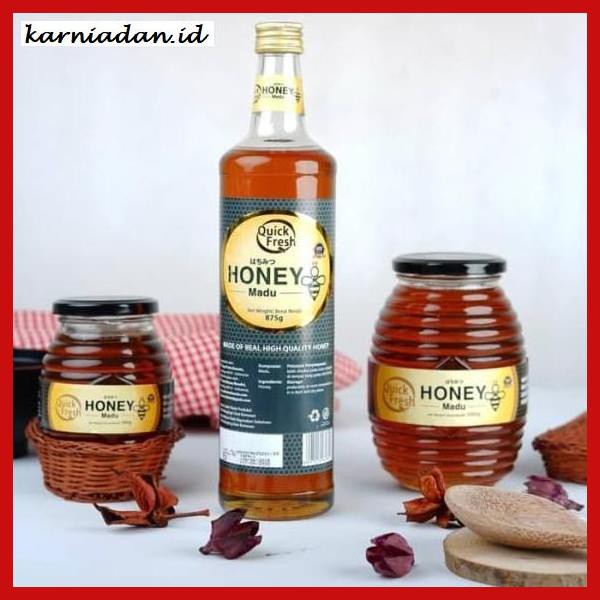 

MADU-MINUMAN- QUICK FRESH HONEY 1000GR BUCKET -ASLI-BUKAN-KAWE-KAWE-