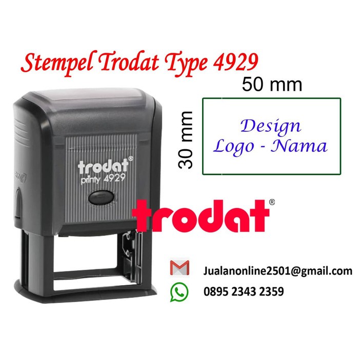 

stempel trodat type 4929