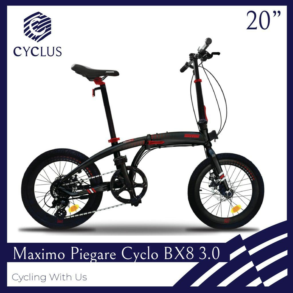 SEPEDA LIPAT 20 INCH FAMILY CYCLO BX8 3.0