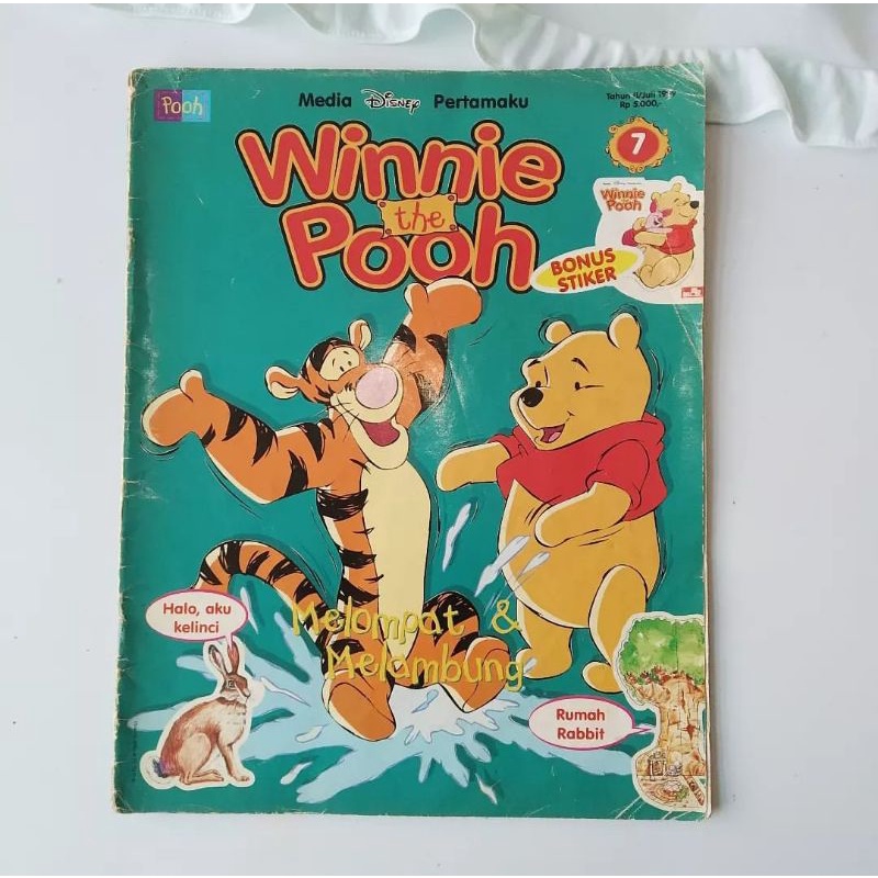 Majalah Winnie The Pooh Seri 7 Preloved Bekas Second Original | Majalah Bahasa Indonesia A A Milney 