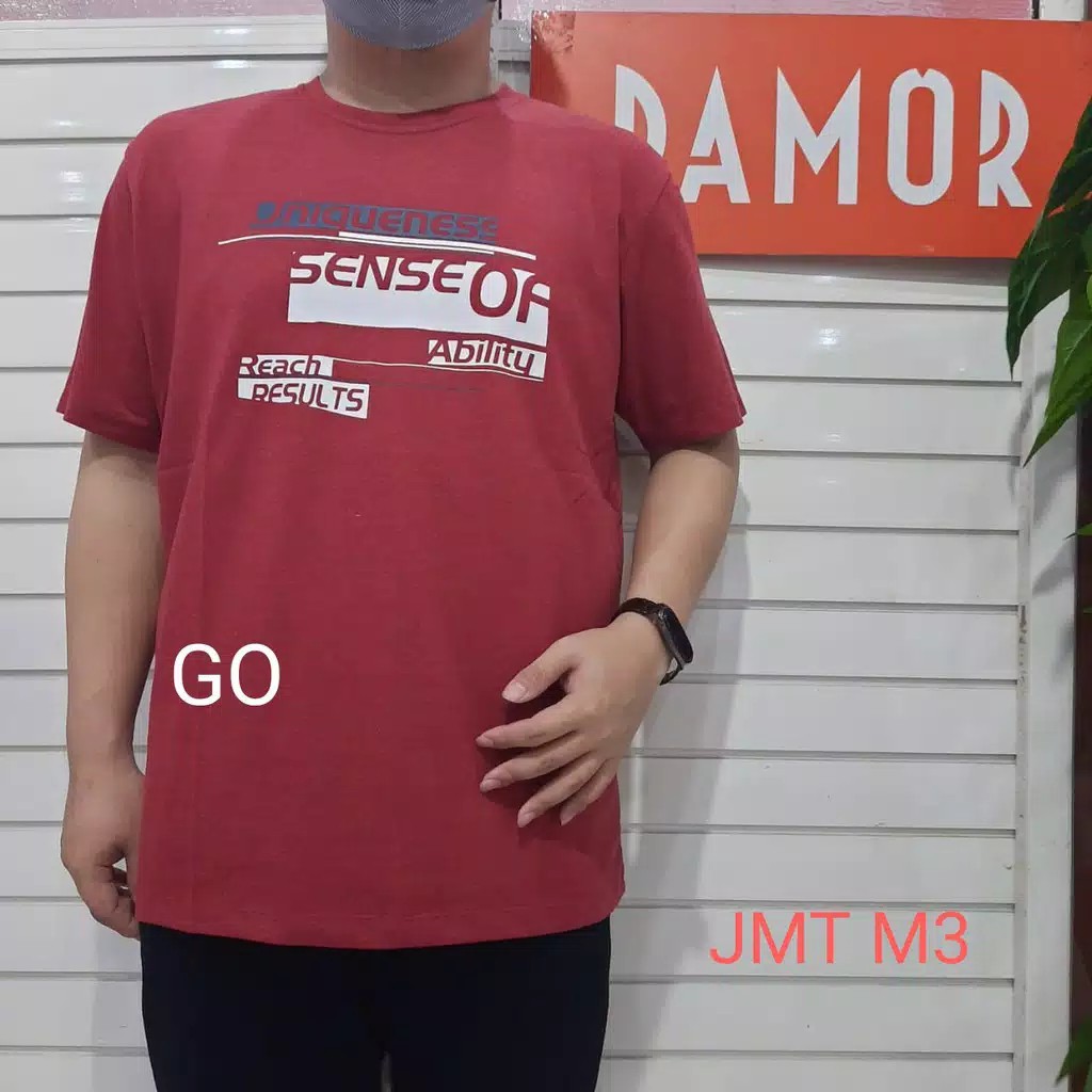 gos B2 DAMOR (CRESSIDA) 3XL Jumbo Extra Size Big Size Misty Kaos Oblong Baju Distro Kaos Dakwah Pria