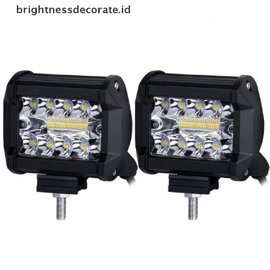 (Birth) Lampu Sorot 20-led 60w Ukuran 4 &quot;Untuk Mobil Suv Off Road