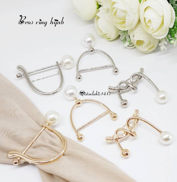 Macam2 ring hijab premium