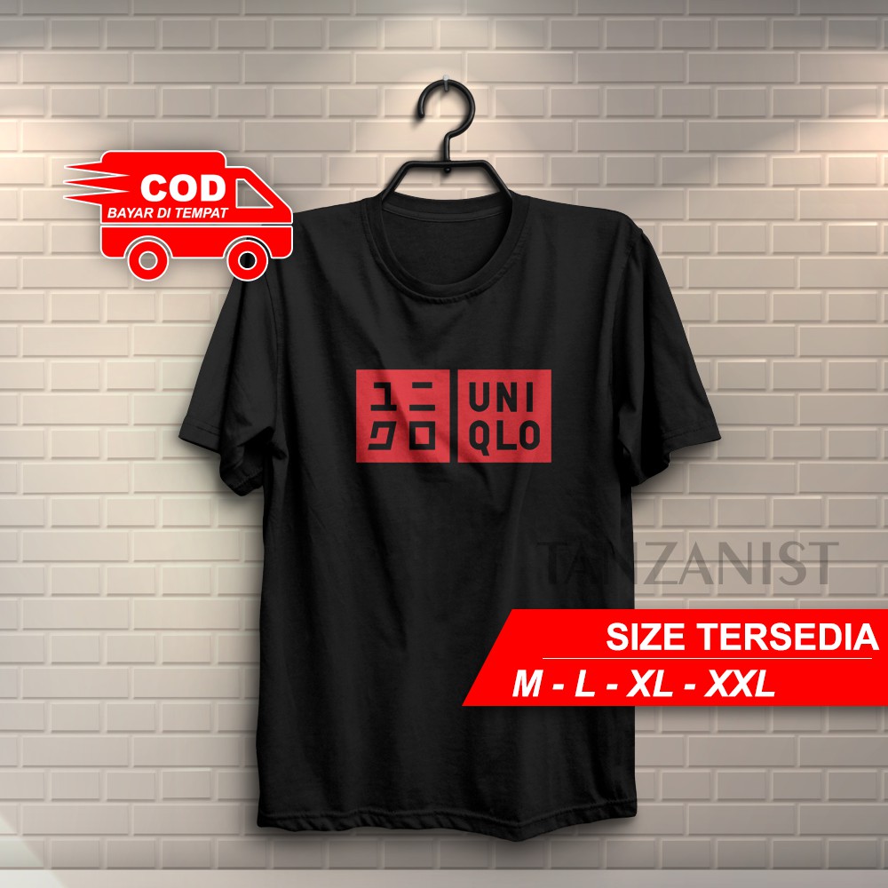 KAOS TSHIRT DISTRO UNIQLO COTTON COMBED 30S