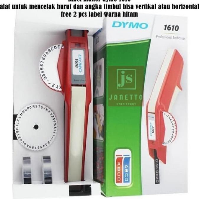 

✨BISA COD✨ Label Maker Emboss Dymo 1610