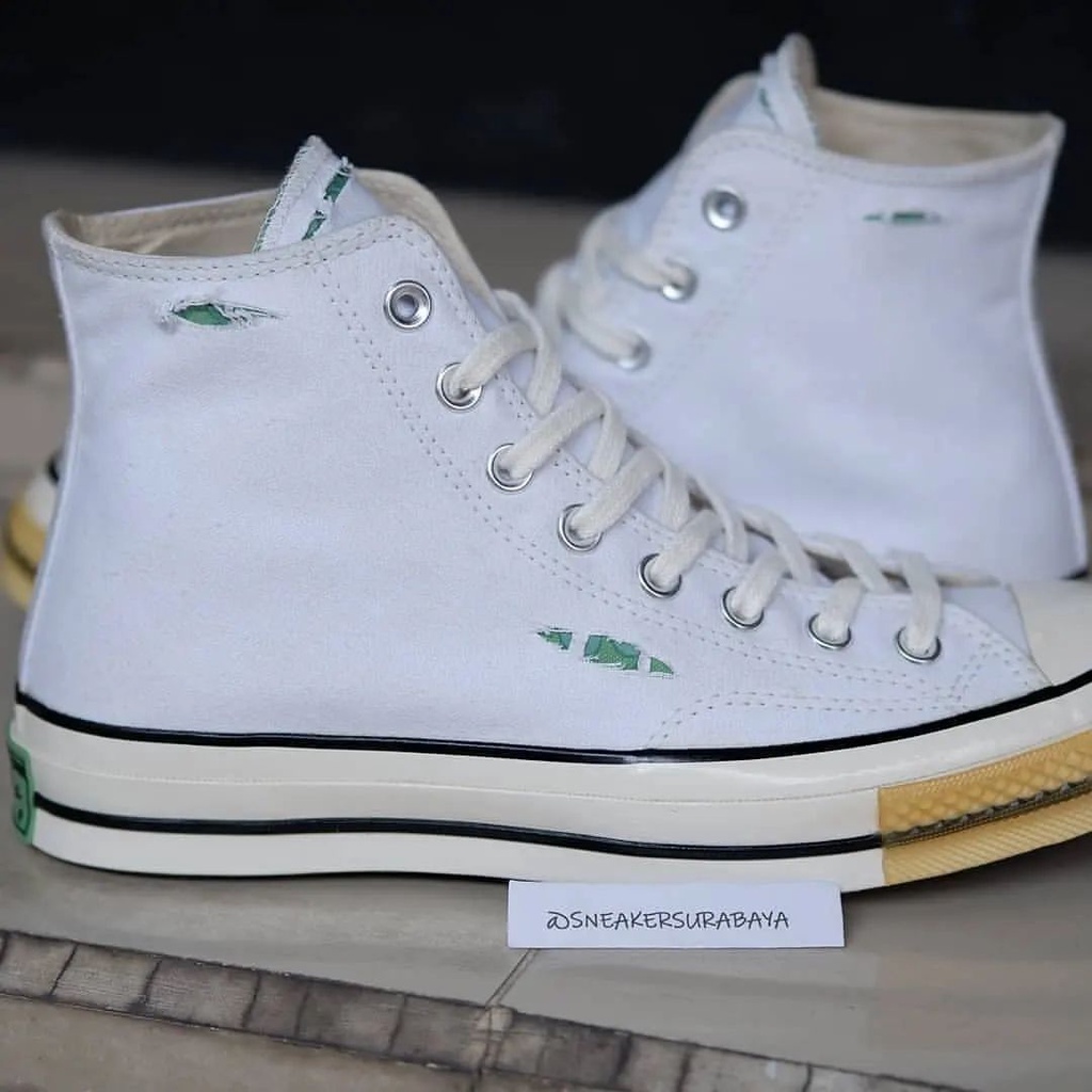 Dr Woo x Converse Chuck Taylor 1970s Hi White CT 70 CT 70s