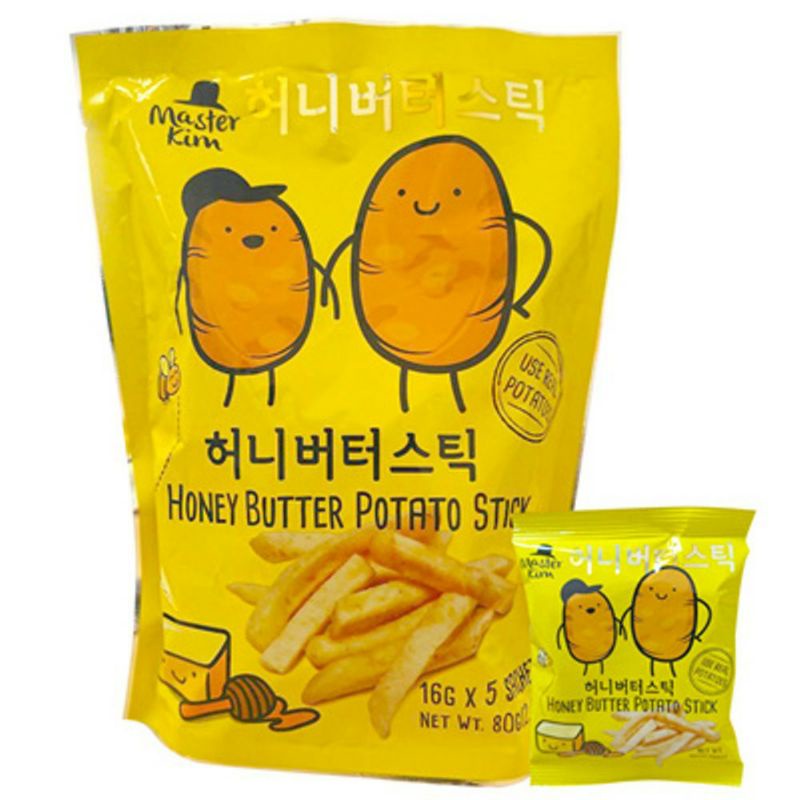 

Master Kim Honey Butter Potato Stick 80gr