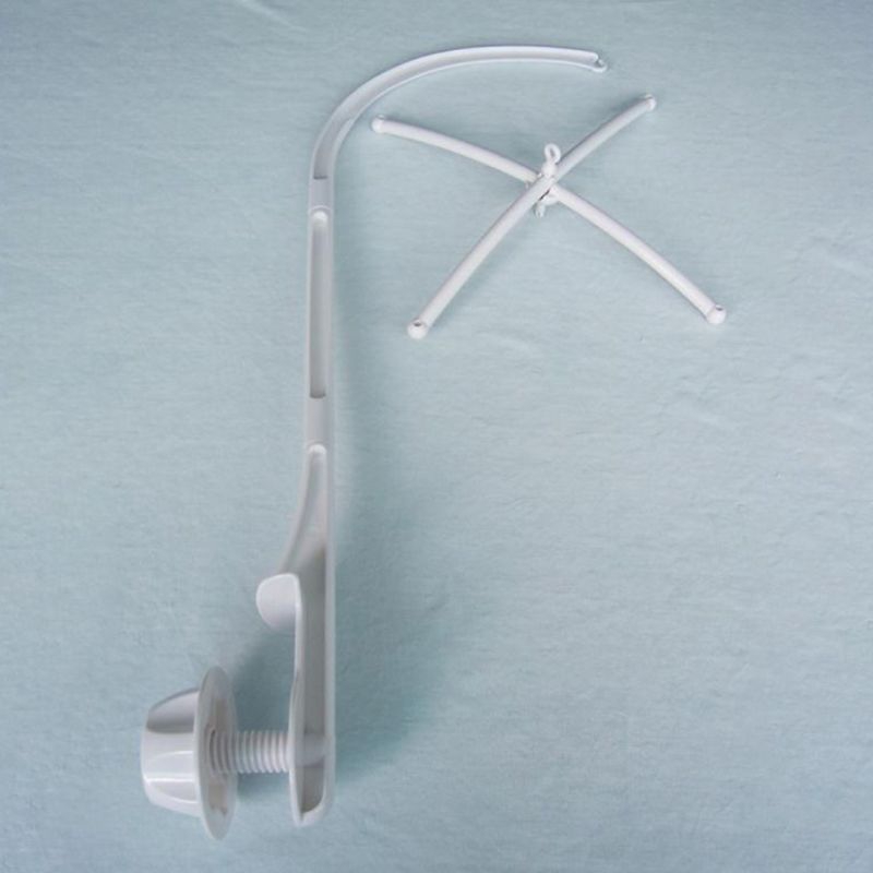 Mary☆ Baby Crib Mobile Hanging Bed Bell Holder Arm Bracket Baby Bed Durable Stent Nut Screw