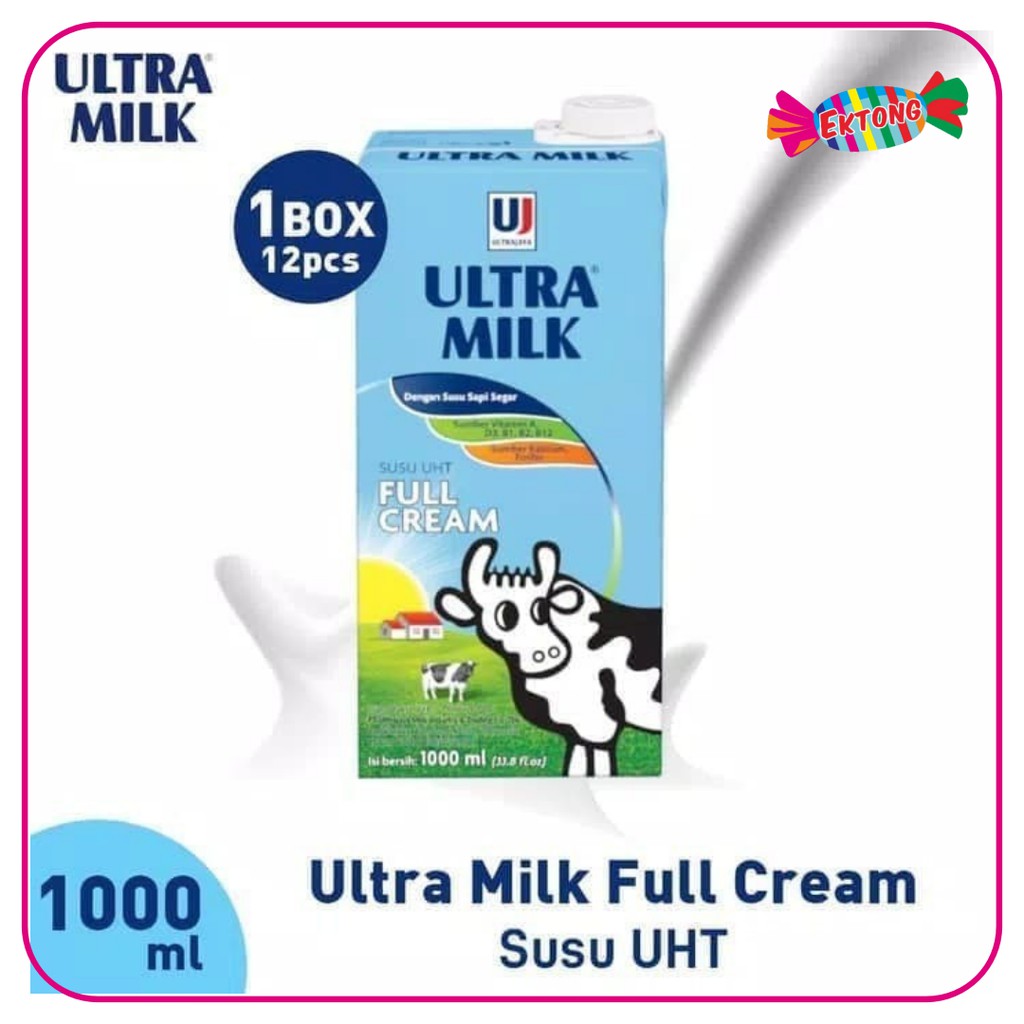 

SUSU ULTRA 1000ml ( 1 liter ) FULL CREAM