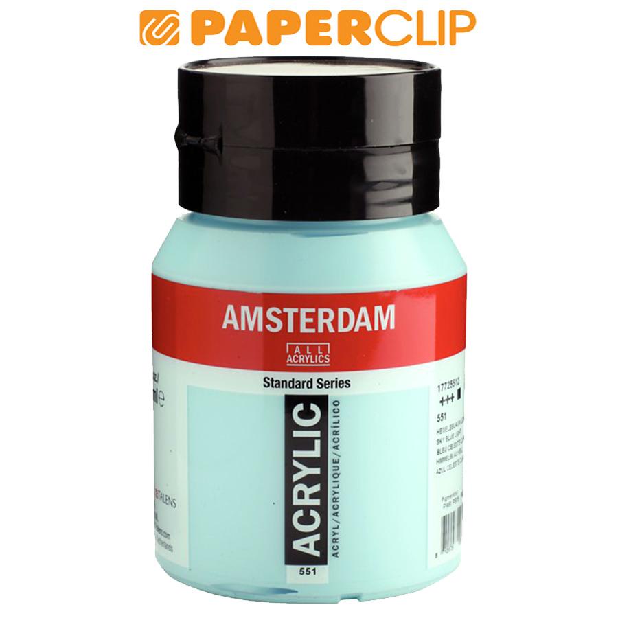 

CAT ACRYLIC AMSTERDAM 17725512AAC 500ML S1 SKY BLUE LIGHT