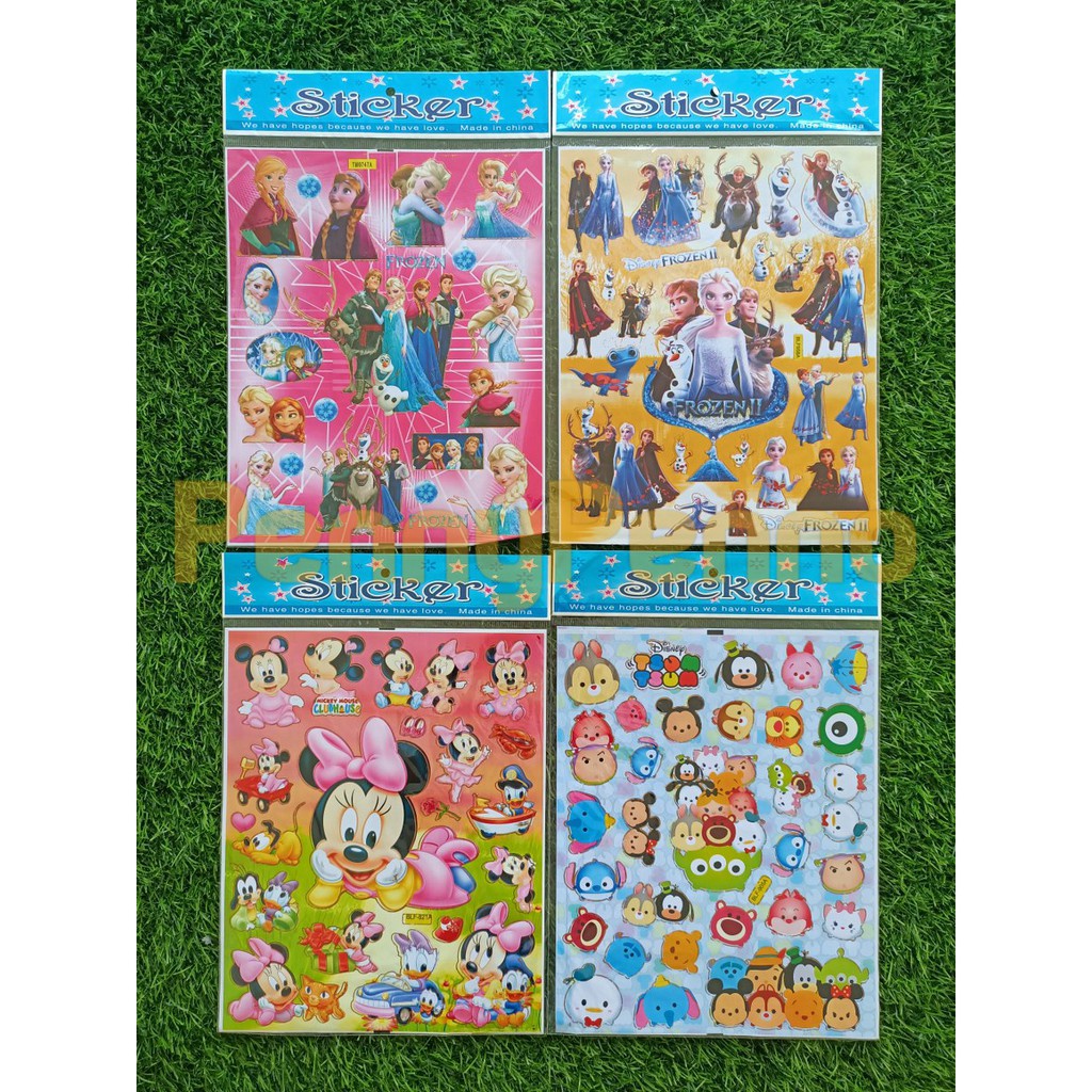 

JC - Stiker Anak Laser Lucu dan Unik Motif Karakter