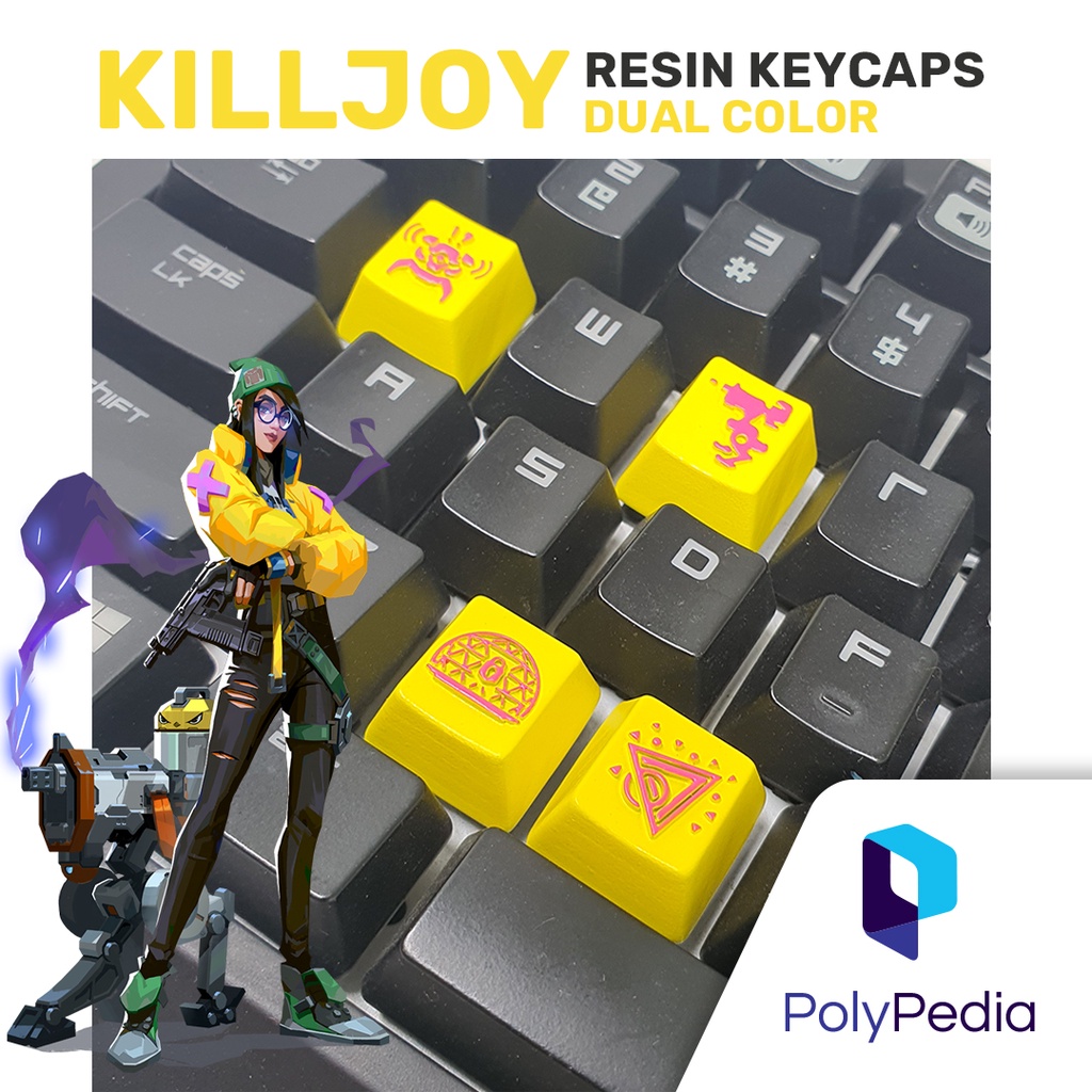 Valorant Killjoy Resin Keycap / Keycaps