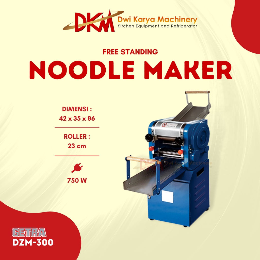 Mesin cetak Mie DZM-300 Getra