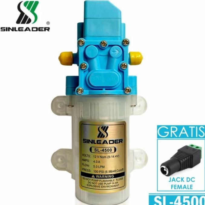Dinamo Pompa Dc 12V Sinleader Sl 4500 Termurah