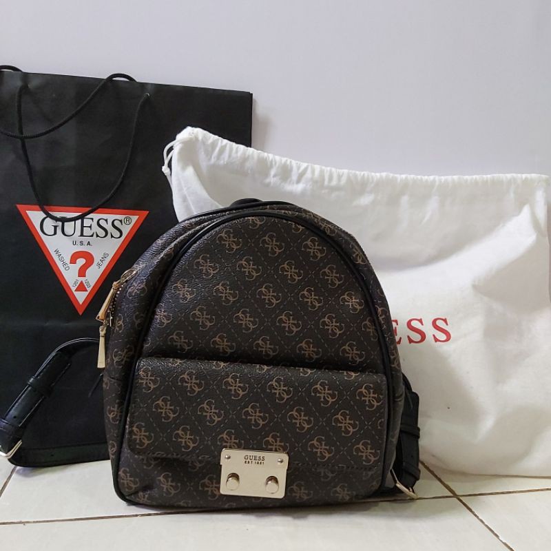 preloved tas ransel guess original