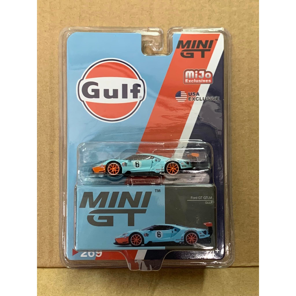 Mini GT 269 Ford GT GTLM Gulf Mijo Exclusives - LHD