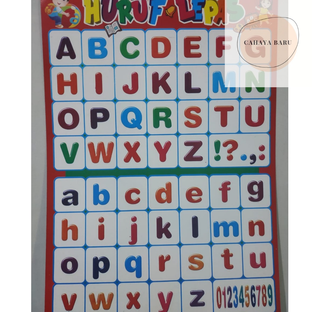 

Poster Edukasi Anak Huruf Lepas