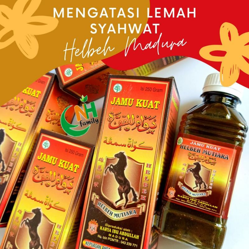 Helbeh Mutiara | Jamu Kuat | Kejantanan | Helbeh Mutiara Ramuan Madura