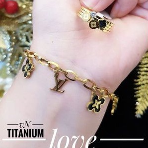 TiTanium set gelang cincin J04