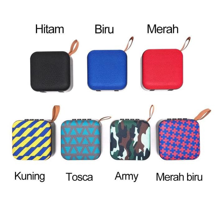 Speaker Bluetooth T5 Mega Bass Speaker Mini Portable