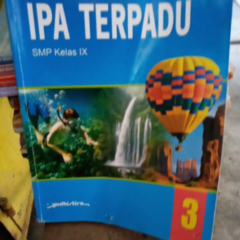 buku IPA terpadu 3 untuk SMP kelas 9