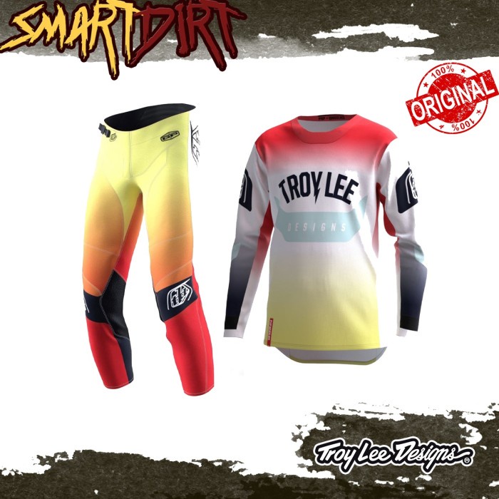 JERSEY TLD YOUTH GP ARC ACID YELLOW RED 2023 JERSET TLD ANAK ORIGINAL