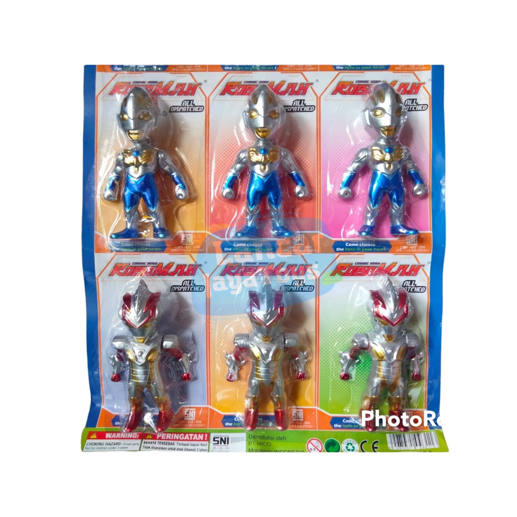 Mainan Cosmic Hero Roboman Mainan Ultraman Mini Cosmic Hero Anak