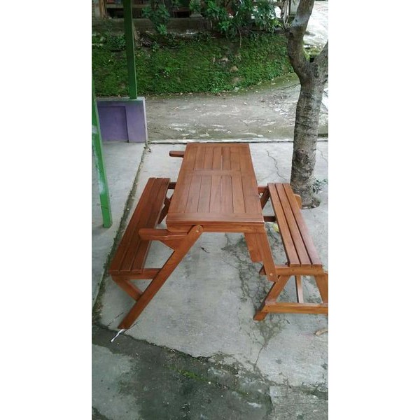 kursi magic meja lipat furniture jepara