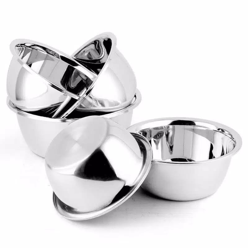 Promo!!!!baskom 24CM  tinggi dan tebal stainless korea