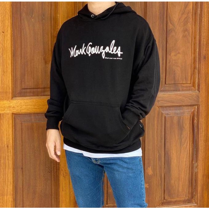 JAKET HOODIE DISTRO MARK GONZALES KPOP KOREA POLOS CUSTOM INDONESIA RESMI
