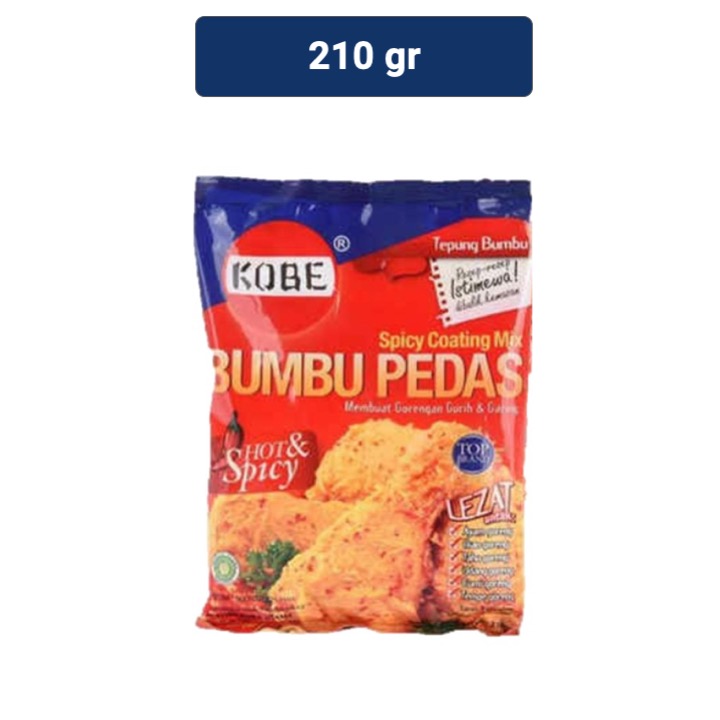 Kobe Tepung Bumbu Pedas 210gr