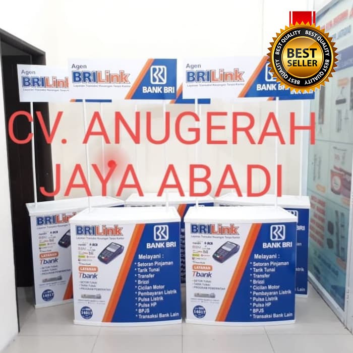 EVENT DESK BRILINK Meja Pameran Brilink Booth Pameran KHUSUS BRILINK AGEN BRILINK