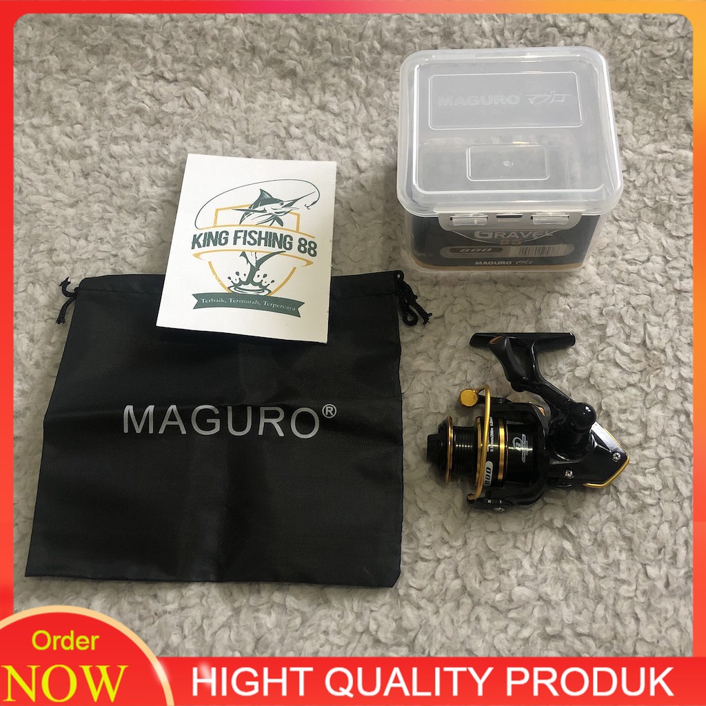 [PROMO SPECIAL] Reel Pancing MAGURO Gravel BG 800 Reel Mini Power Handel Reel UL Murah