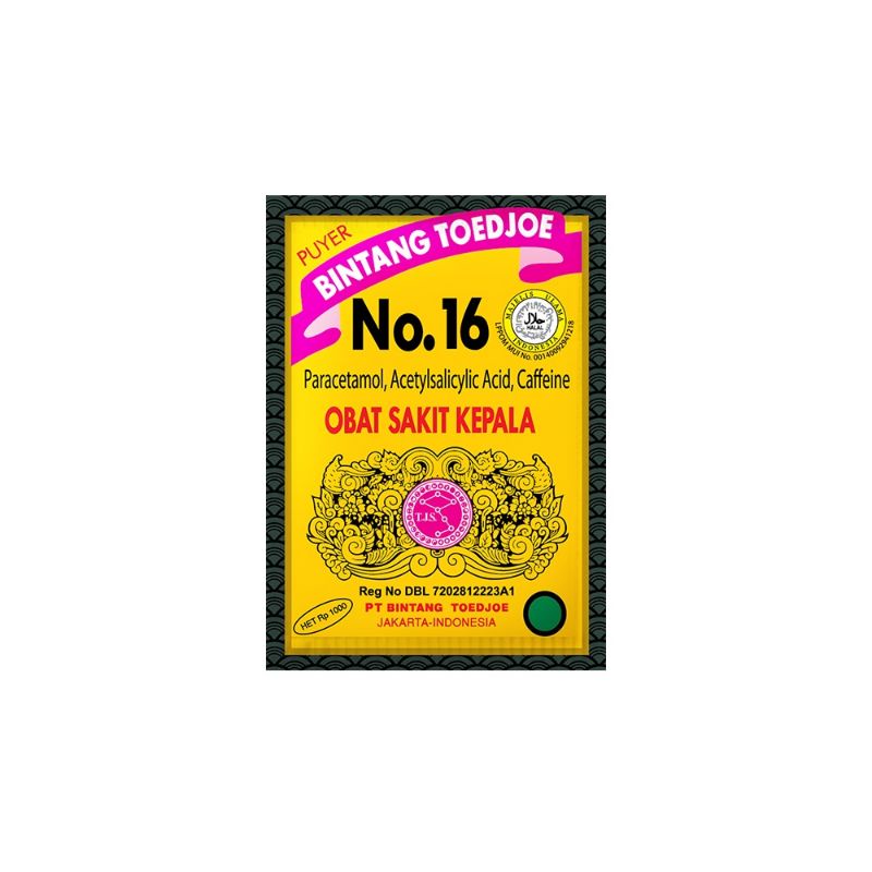 Puyer 16 Bintang Toedjoe