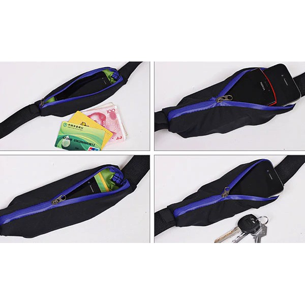 LC SPORT WATERPROOF BELT UNIVERSAL 2 IN 1/TAS PINGGANG LARI/TAS JOGGING TAHAN AIR