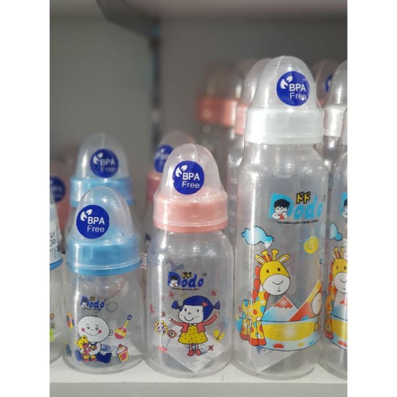 Dodo Botol Minum Bayi Dilengkapi Anti Sedak 250 ML