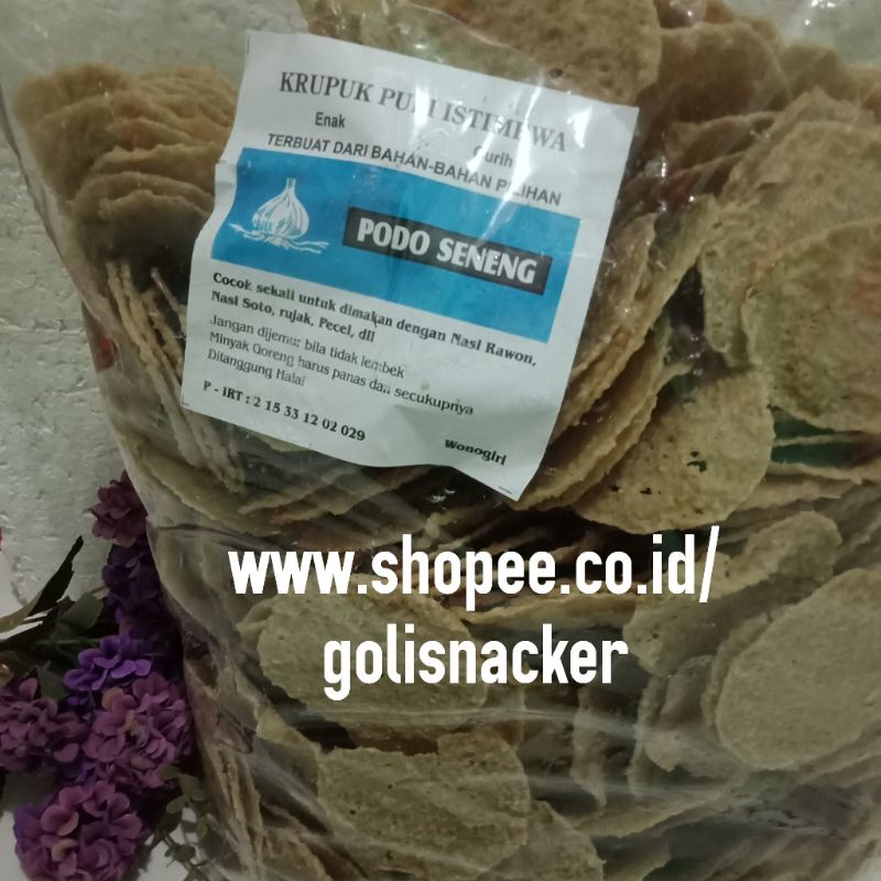 

Karak Gendar Podo Seneng Bulat 500 Gram