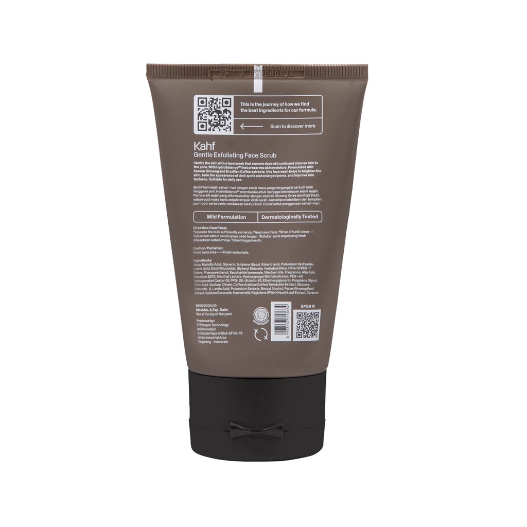 KAHF Gentle Exfoliating Face Scrub 100mL