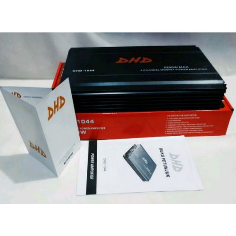 Power 4 chanel DHD tipe teratas  DHD 1043/1044/1045