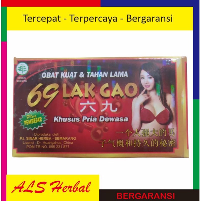 Jual Obat Ejakulasi Dini Permanen 69 Lak Gao Original Kapsul Kuat Tahan Lama Pria Indonesia 9447