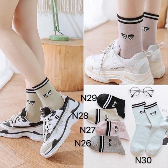 F Kaos Kaki Pendek Semata Kaki / Ankle Cute / Socks / Short Socks / Sepatu-2