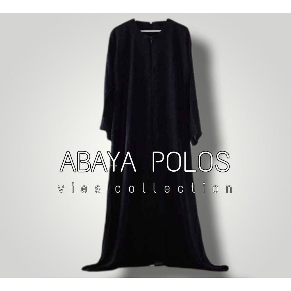 (BISA COD) ABAYA TURKI POLOS BUSUI/REMAJA BASIC ABAYA WANITA
